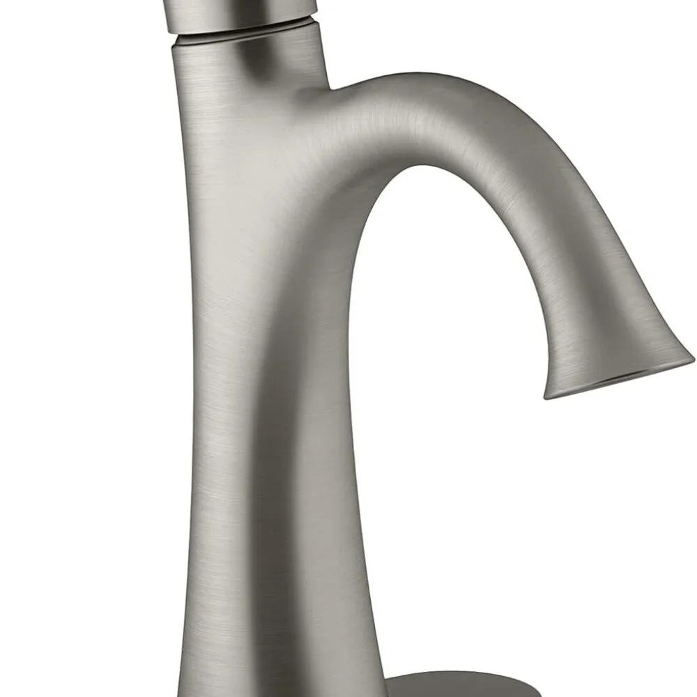 KOHLER Lilyfield Brushed Nickel Handle Single Hole/4